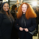 Mother on the left, Grace Coddington on the right